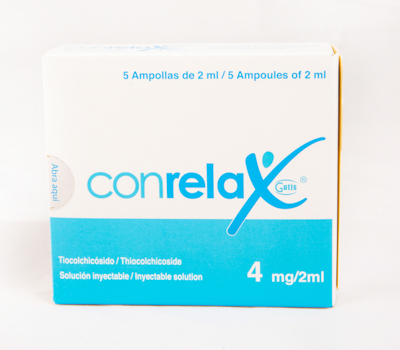 CONRELAX AMPOLLAS 4 MG
