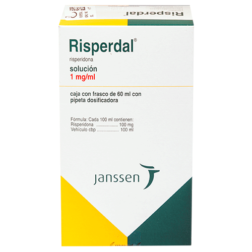 RISPERDAL SOLUCION 1 MG / 60 ML