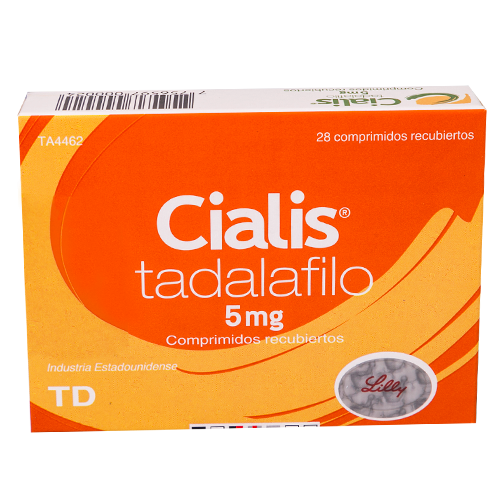 CIALIS 5 MG TABLETAS VIA ORAL