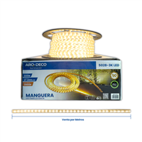 Manguera Led x Metro Luz Calida Arqdeco