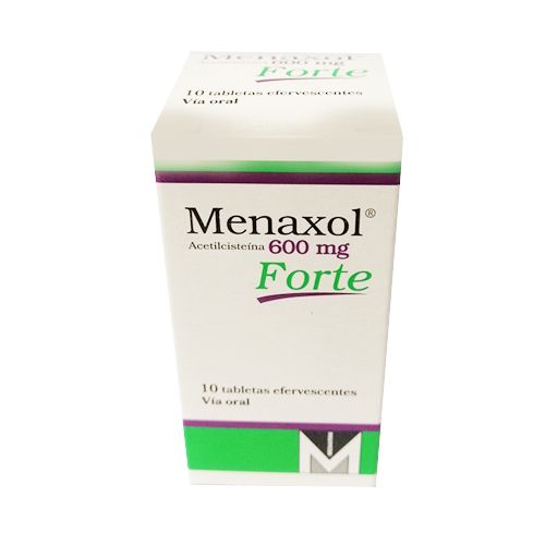 MENAXOL FORTE 600MG 10TABEFERV