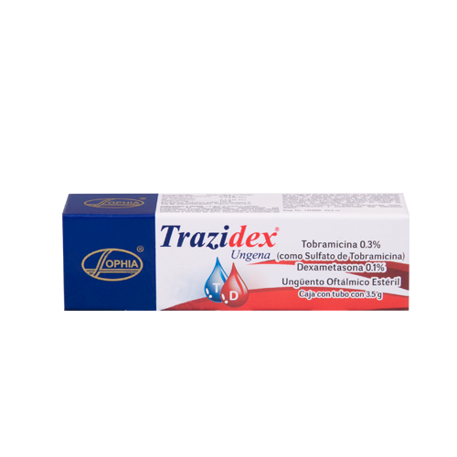 TRAZIDEX SOPHIA UNGÜENTO OFTAMICO 3.5 G