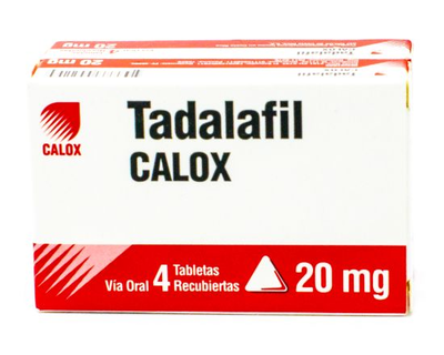 Tadalafilo Calox, 20 mg, 4 tabletas (Oferta1+1)