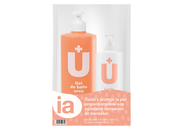 IA Estuche gel Urea 750ml+ Leche coporal 400ml