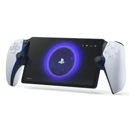 Portal PlayStation 5 | Control inalámbrico con pantalla consola Sony Blanco
