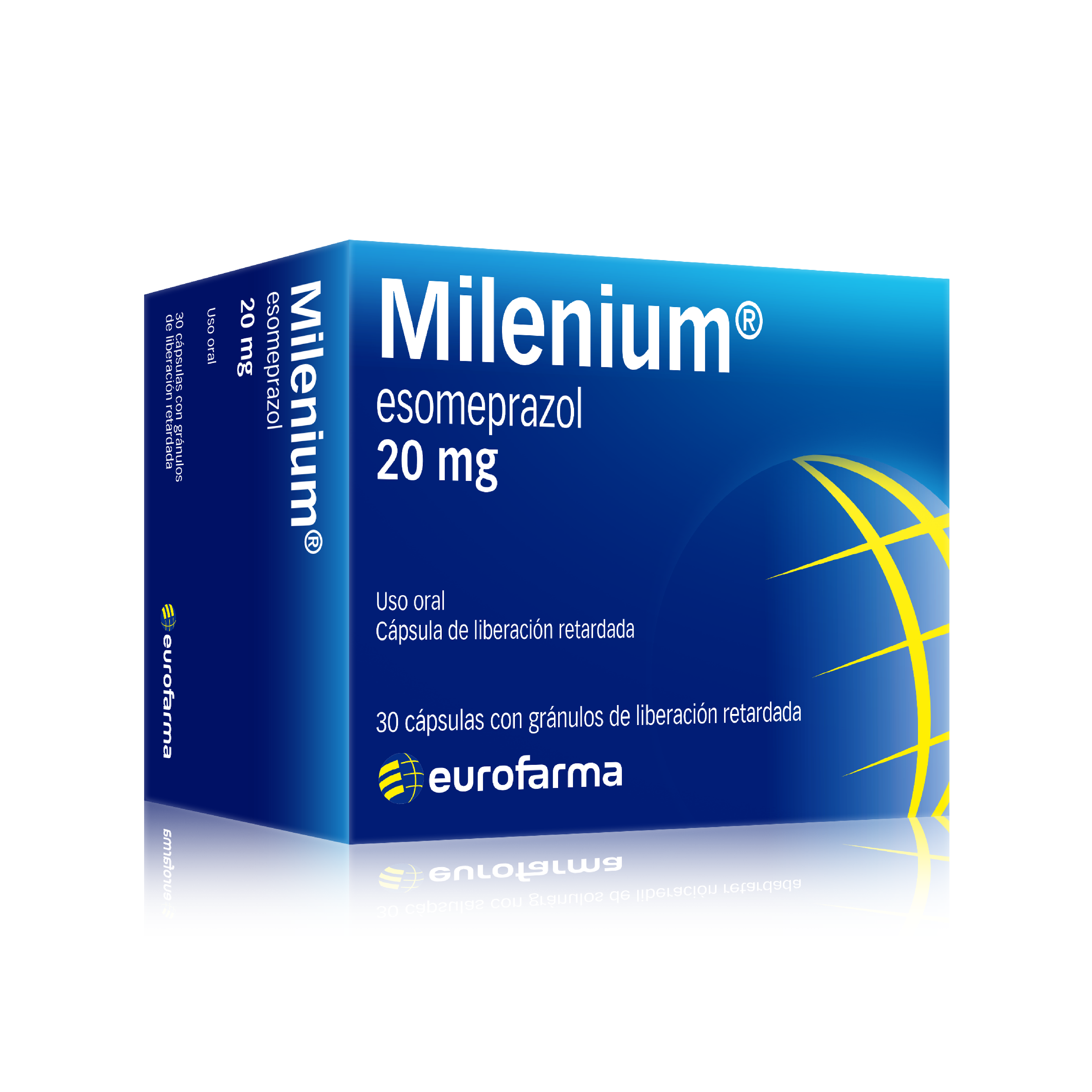 Milenium 20mg x30 capsulas