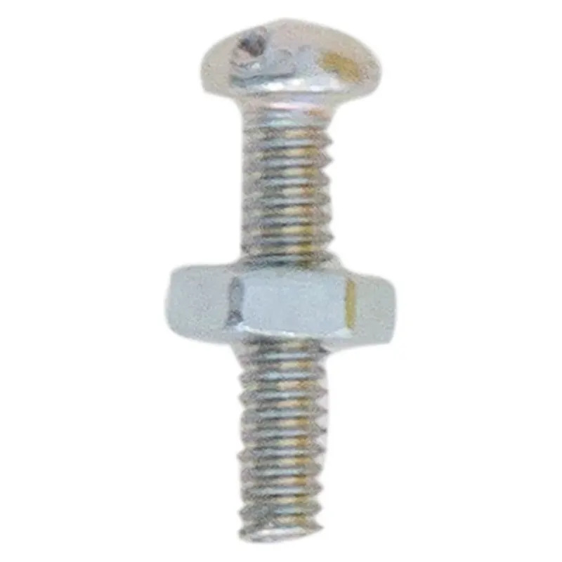 Tornillo estufa cabeza redonda 5/32" x 3/4" 25 uds incluye tuercas