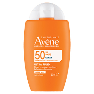 Avene, Ultra Fluido SPF50, sin color, 50 ml