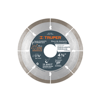 Disco Diamantado 4 1/2" 1.3 mm Corte Porcelanato Truper