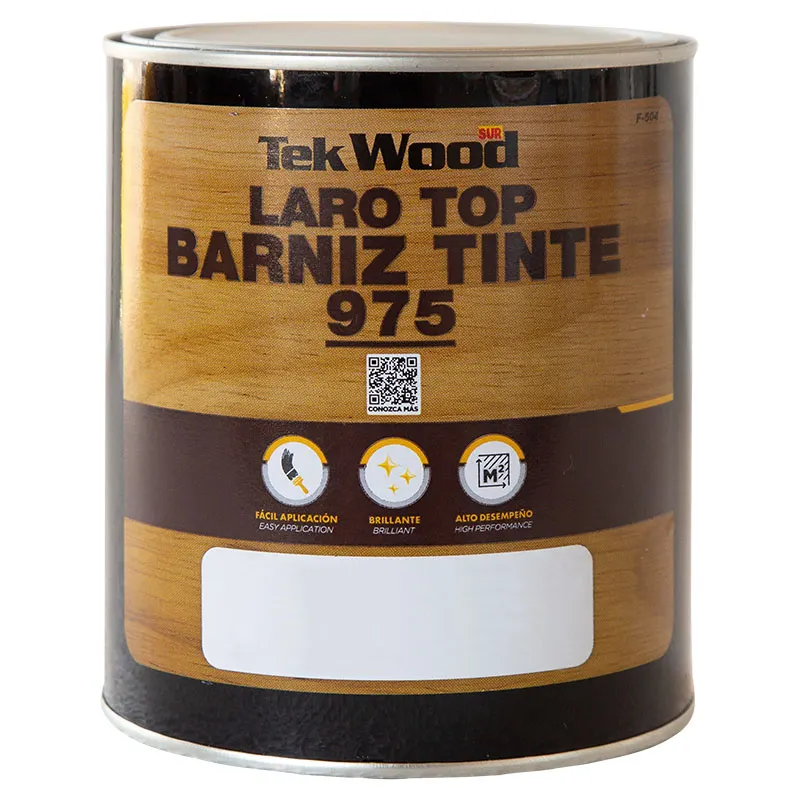 Barniz tinte teca 1/4 gal SUR