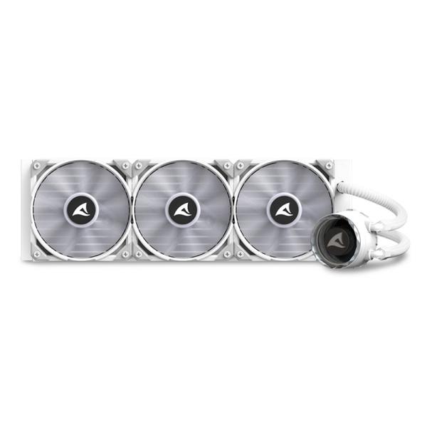 Enfriamiento Liquido Sharkoon RGB S90 AIO 360MM – Blanco