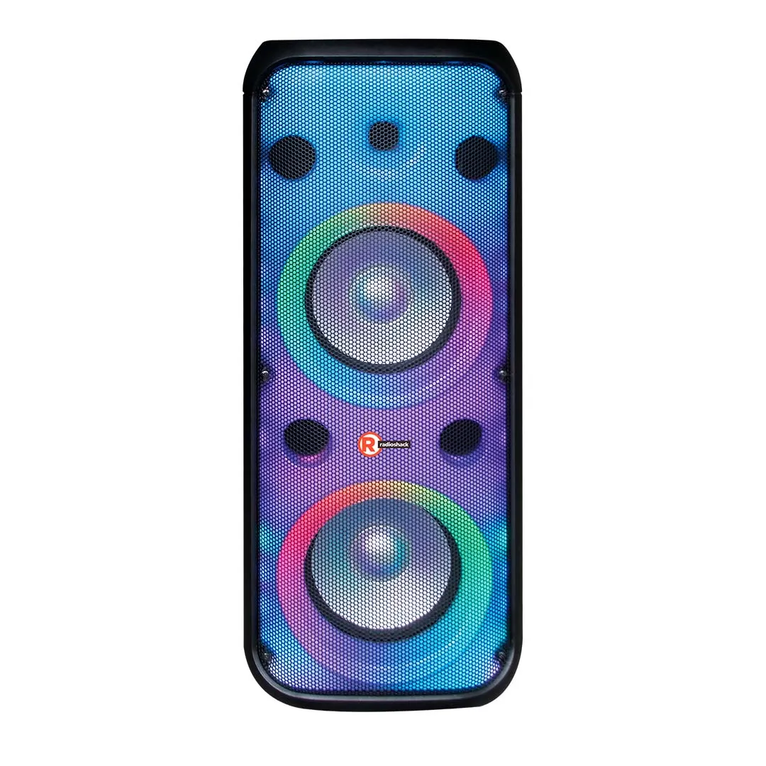 Parlante activo RadioShack Dual 4001957 120 W (RMS) 20000 W (PMPO) Bluetooth Negro