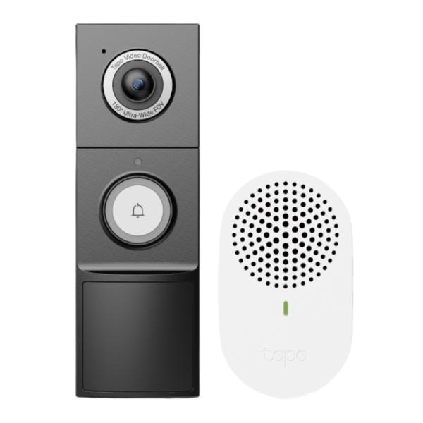 KIT de Control de Acceso Timbre Inteligente TP Link Tapo D235 con Camara .4 GHZ WiFi 2 (US)
