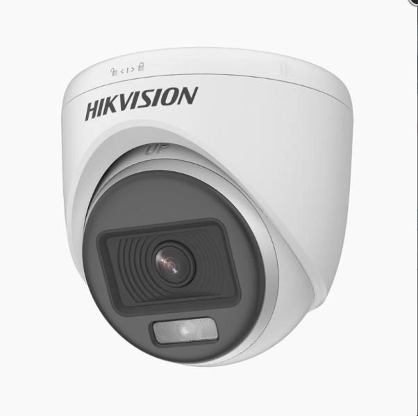 CAMARA DE SEGURIDAD HIKVISION ANALOGA 1080P(2MP). PLASTIC TURRET. COLORVU DS-2CE70DF0T-PF(2.8mm) 300614175