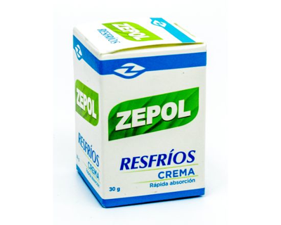 Ungüento Zepol adulto resfríos - 30 g