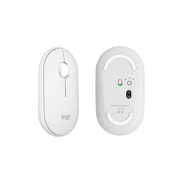 Logitech Mouse inalámbrico BT blanco