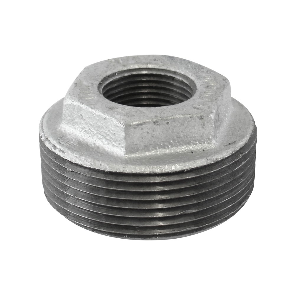 Bushing galvanizado de 2-1-2 a 1 pulg