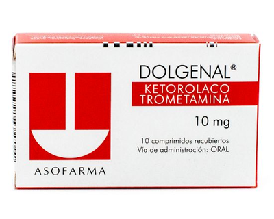 Dolgenal 10 mg 10 comprimidos
