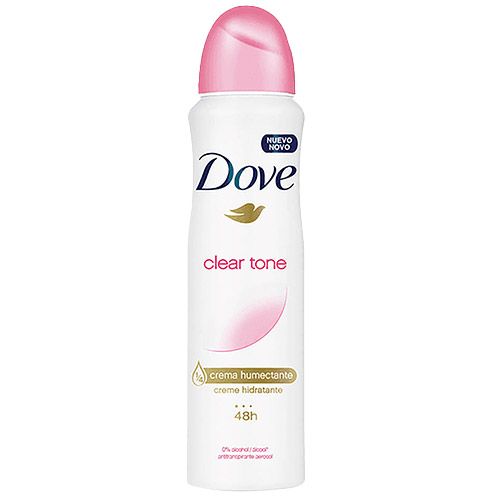 DOVE DEO CLEAR TONE 169 ML AER