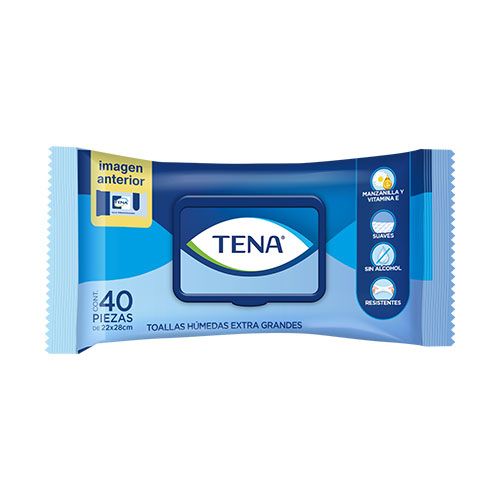 TENA TOALLAS HUMEDAS