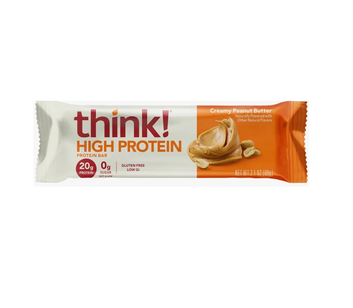 THINK High Protein creamy peanut butter 60 gramos
