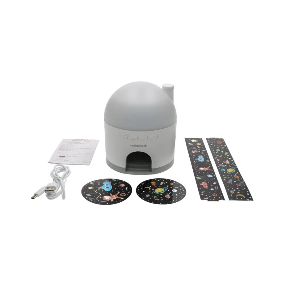 Proyector de Techo RadioShack 3 proyecciones vibrantes Blanco 6103045