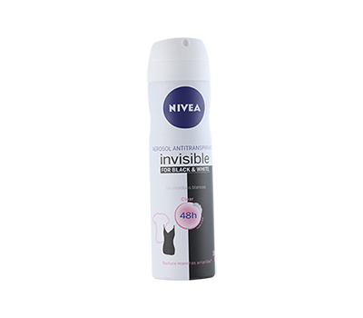 NIVEA CLEAR BLACK/WHITE 150 ML AEROSOL