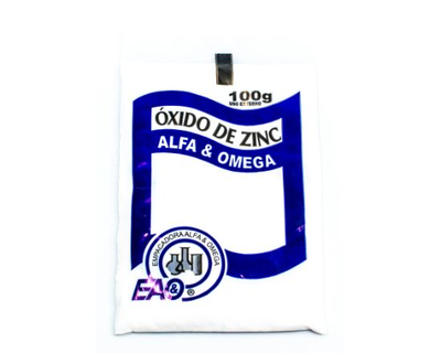 Oxido de Zinc Alfa y Omega 100 g