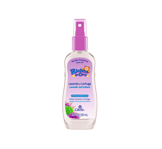 GRISI RICITOS DE ORO ACEITE LAVANDA Y LECHUGA 100 ML