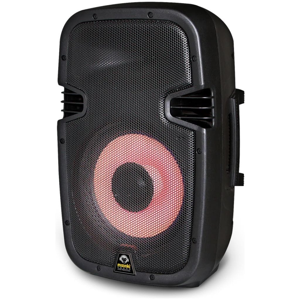 PARLANTE MOONKI ARUBA – BLUETOOTH – 1 MICROFONO – NEGRO