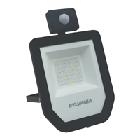 Reflector Led Negro con Sensor 50 W Luz Blanca Sylvania