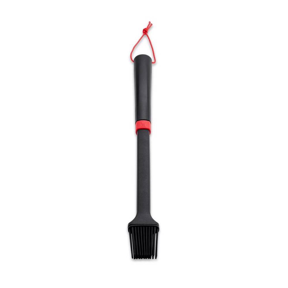 Cepillo de silicon para parrilla negro con rojo