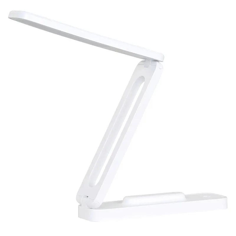Lámpara de mesa blanca 1 luz batería 34296