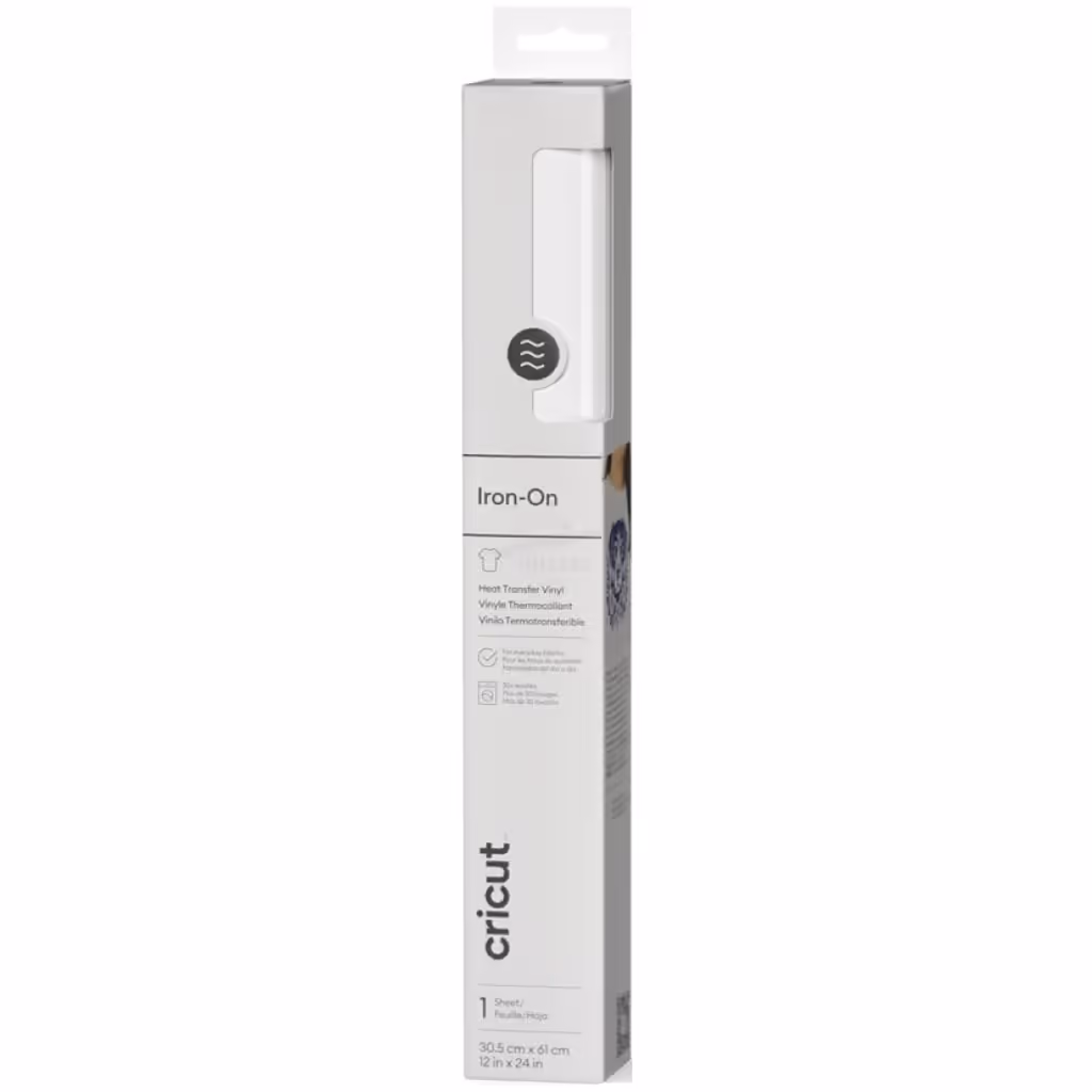 CRICUT HOJA ADHESIVO IRON-ON – BLANCO