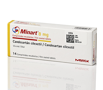 MINART 8MG TABLETAS VIA ORAL