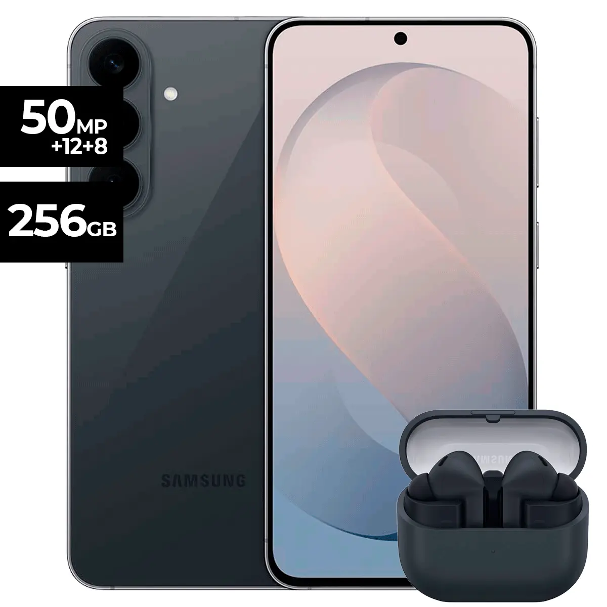 Celular 5G Samsung S26 FE Negro 8GB RAM 256GB + Buds 3 FE | Combo