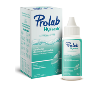 Prolub Hyfresh Solucion para lentes de contacto 60 ml