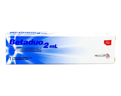 Betaduo 2 ml jeringa prellenada