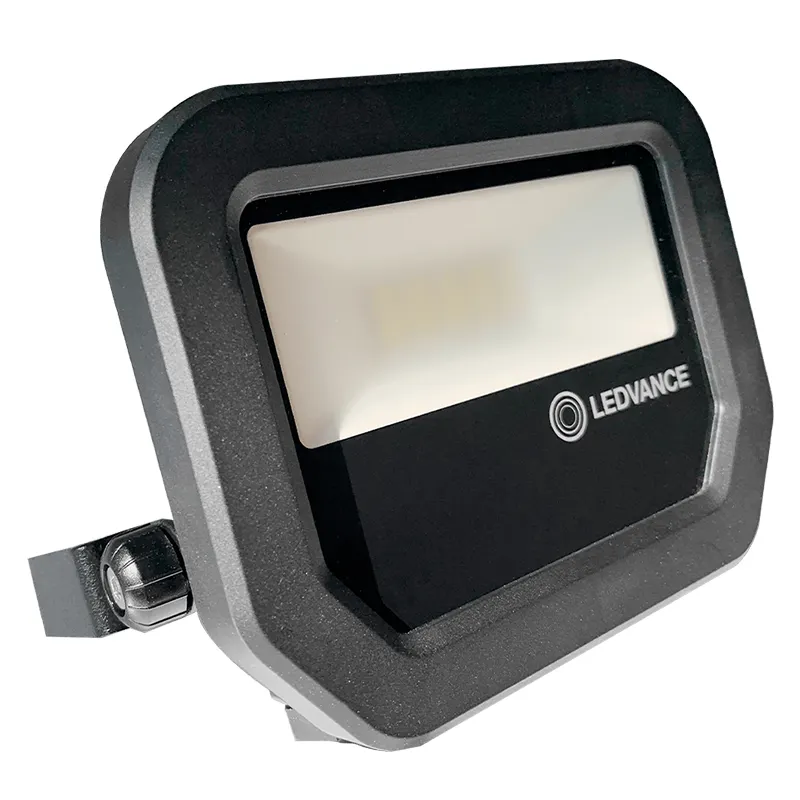Reflector led exterior negro 10 W 3.000 K