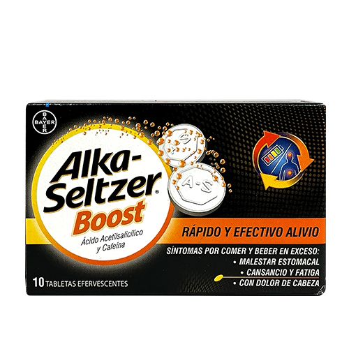 ALKA SELTZER EXTREME BOOST X10S TAB EFERVECENTE