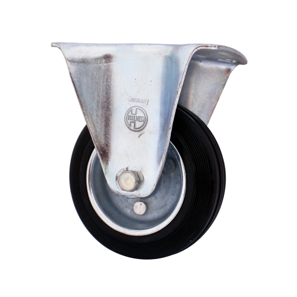 Rodo fijo 100 mm rueda hule