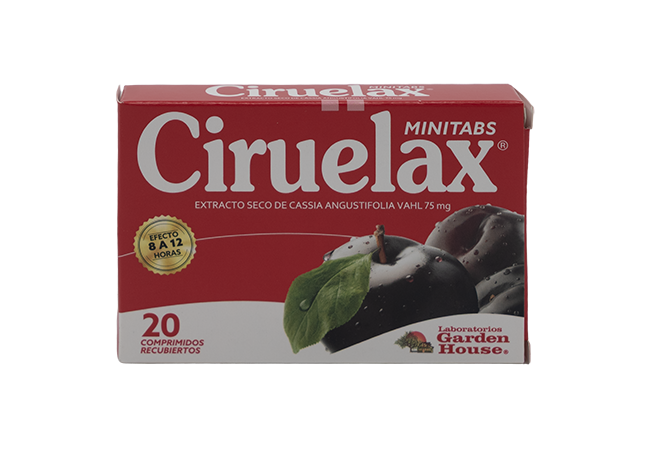 CIRUELAX TABLETAS VIA ORAL