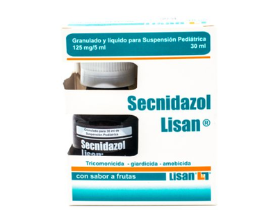 Secnidazol 125 mg/5 ml suspension 30 ml