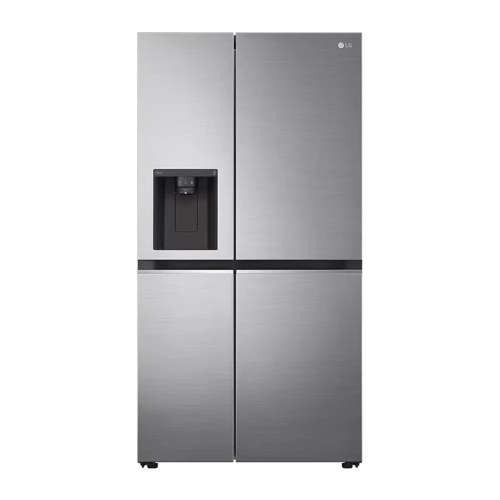 LG Refrigerator Side by Side 27 pc con dispensador silver VS27LWID