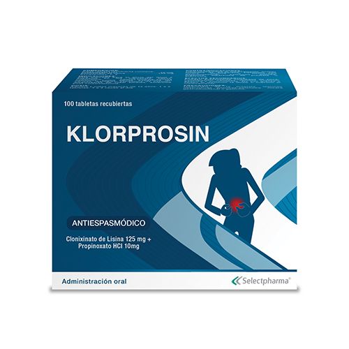 KLORPROSIN 125 MG X 100 TABS
