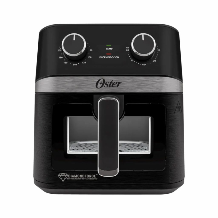 FREIDORA AIRE 6LT DIAMONDFORCE NEGRA OSTER