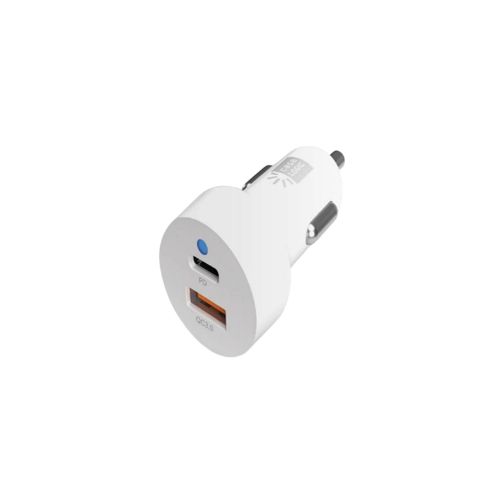 Case Logic Cargador para Carro 20W USB-A/USB-C CL-PD-V1-102-WT