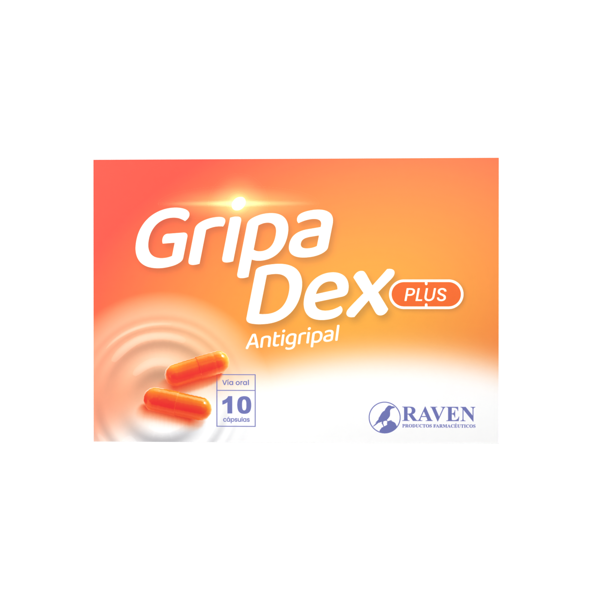 Gripadex 300mg/3mg/50mg x10 Cápsulas