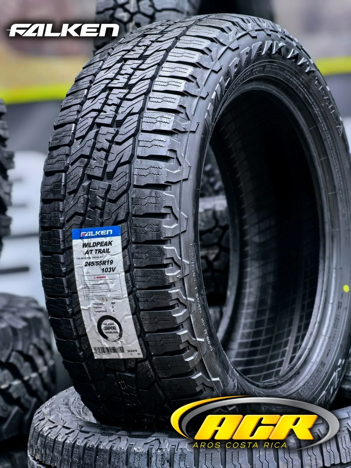 245/55R19 Falken Wildpeak AT Trail
