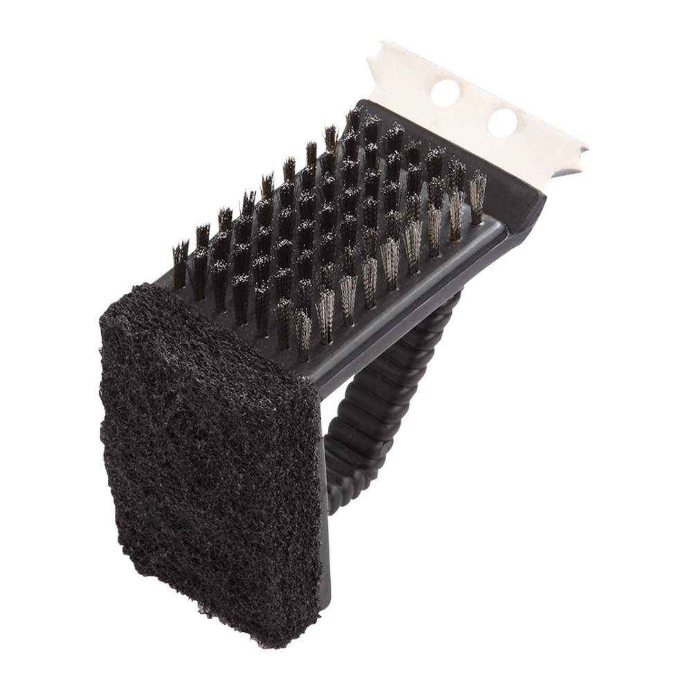 Cepillo angular triple para parilla